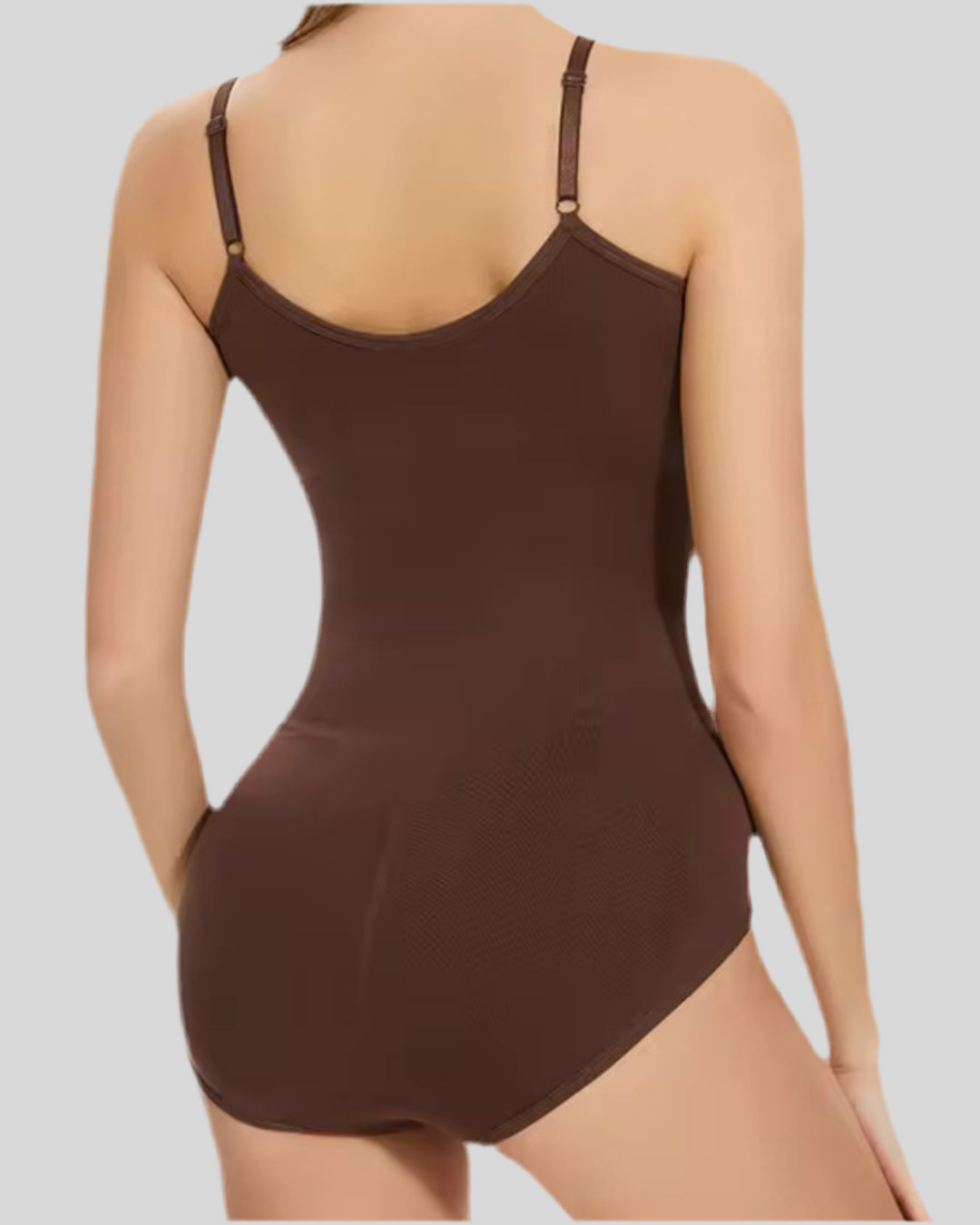 ReshapeIt™ Bodysuit Shapewear – Bauch weg & Po-Lift (Braun)