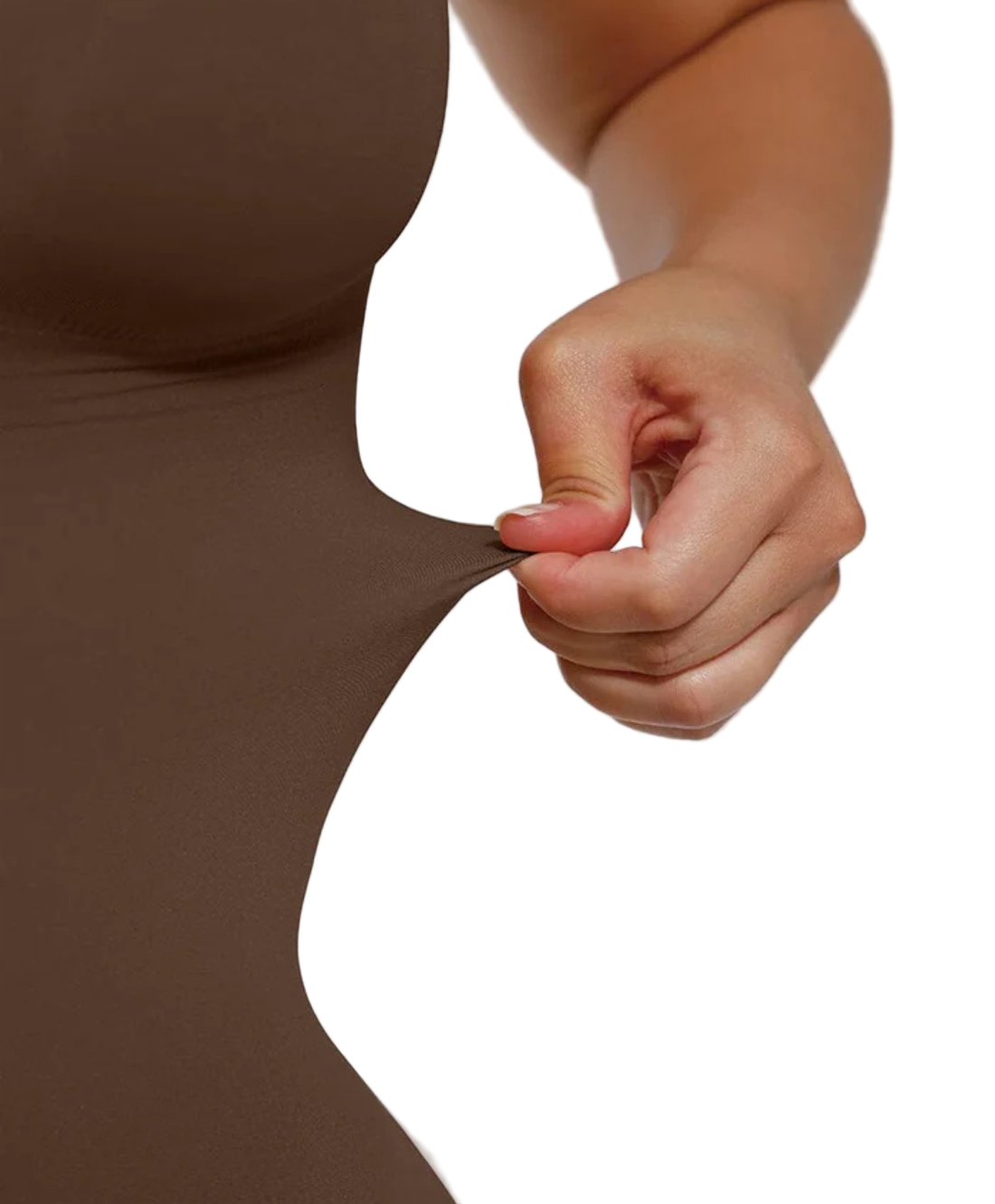 ReshapeIt™ Bodysuit Shapewear – Perfekte Passform für Taille und Bauch (Braun)