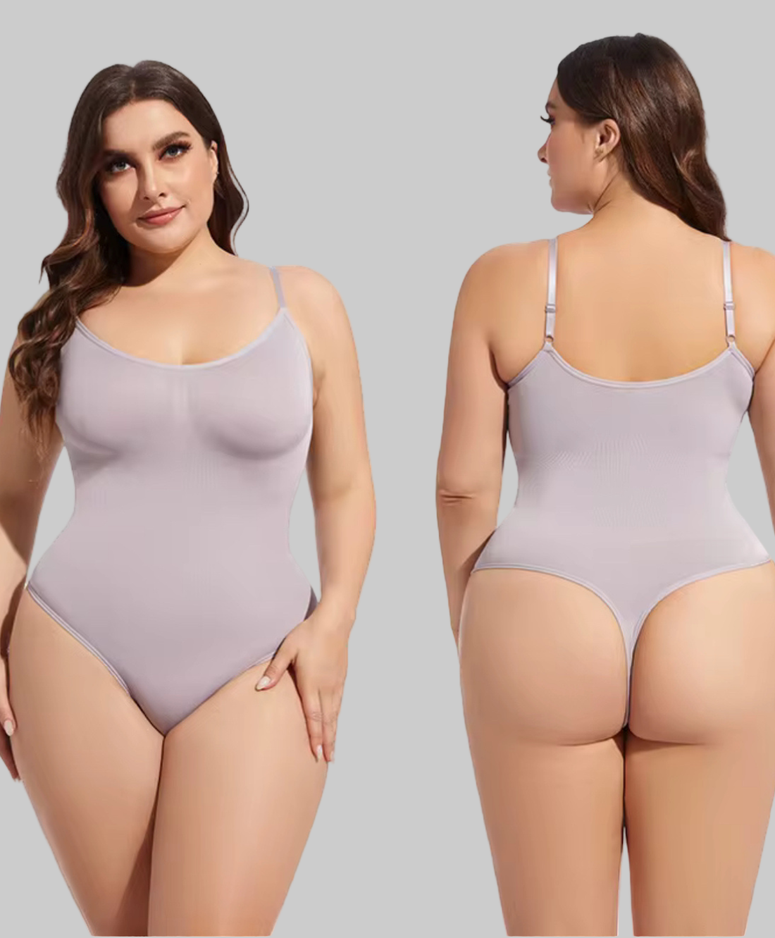 ReshapeIt™ Bodysuit Shapewear – Perfekte Passform für Taille und Bauch (Lila)