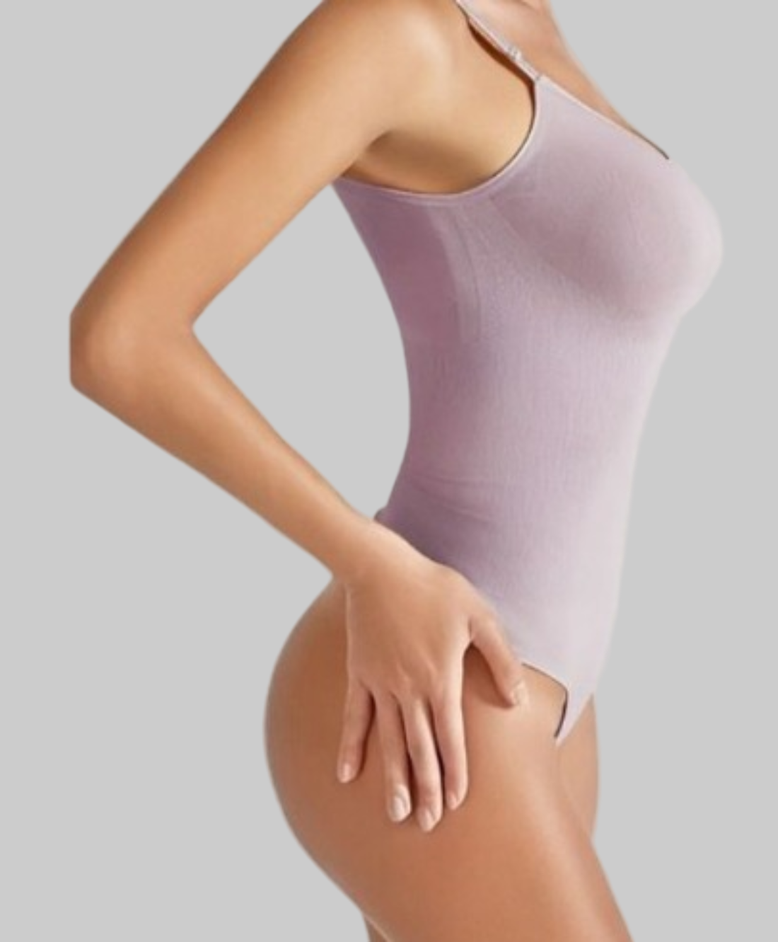 ReshapeIt™ Bodysuit Shapewear – Perfekte Passform für Taille und Bauch (Lila)