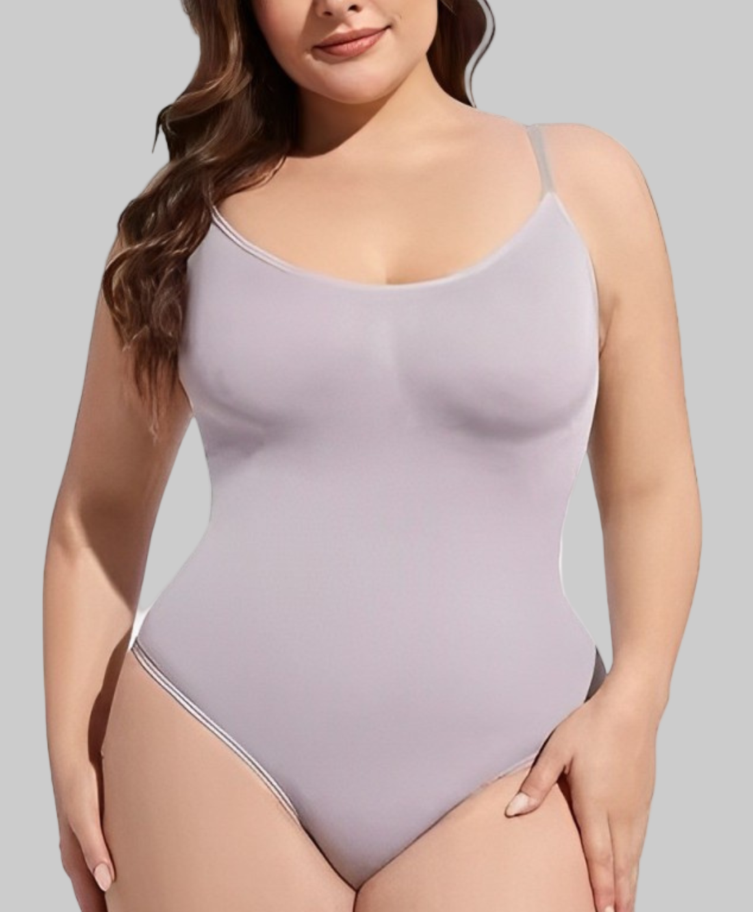 ReshapeIt™ Bodysuit Shapewear – Perfekte Passform für Taille und Bauch (Lila)