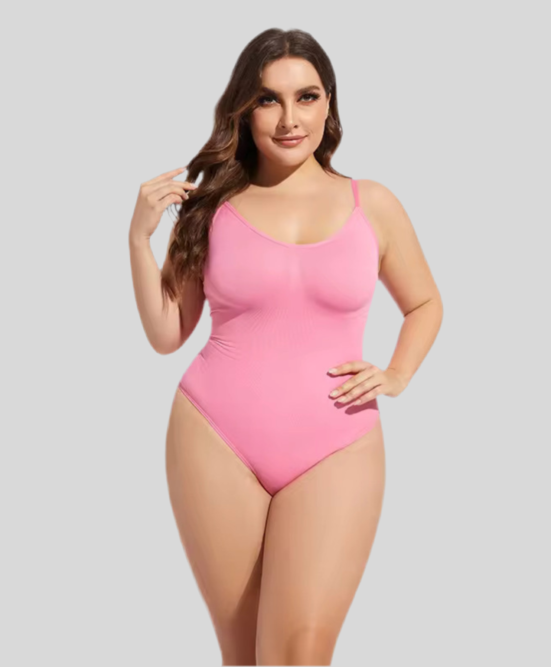 ReshapeIt™ Bodysuit Shapewear – Perfekte Passform für Taille und Bauch (Hot Pink)
