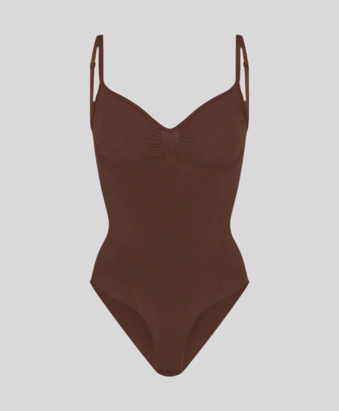 ReshapeIt™ Bodysuit Shapewear – Perfekte Passform für Taille und Bauch (Braun)