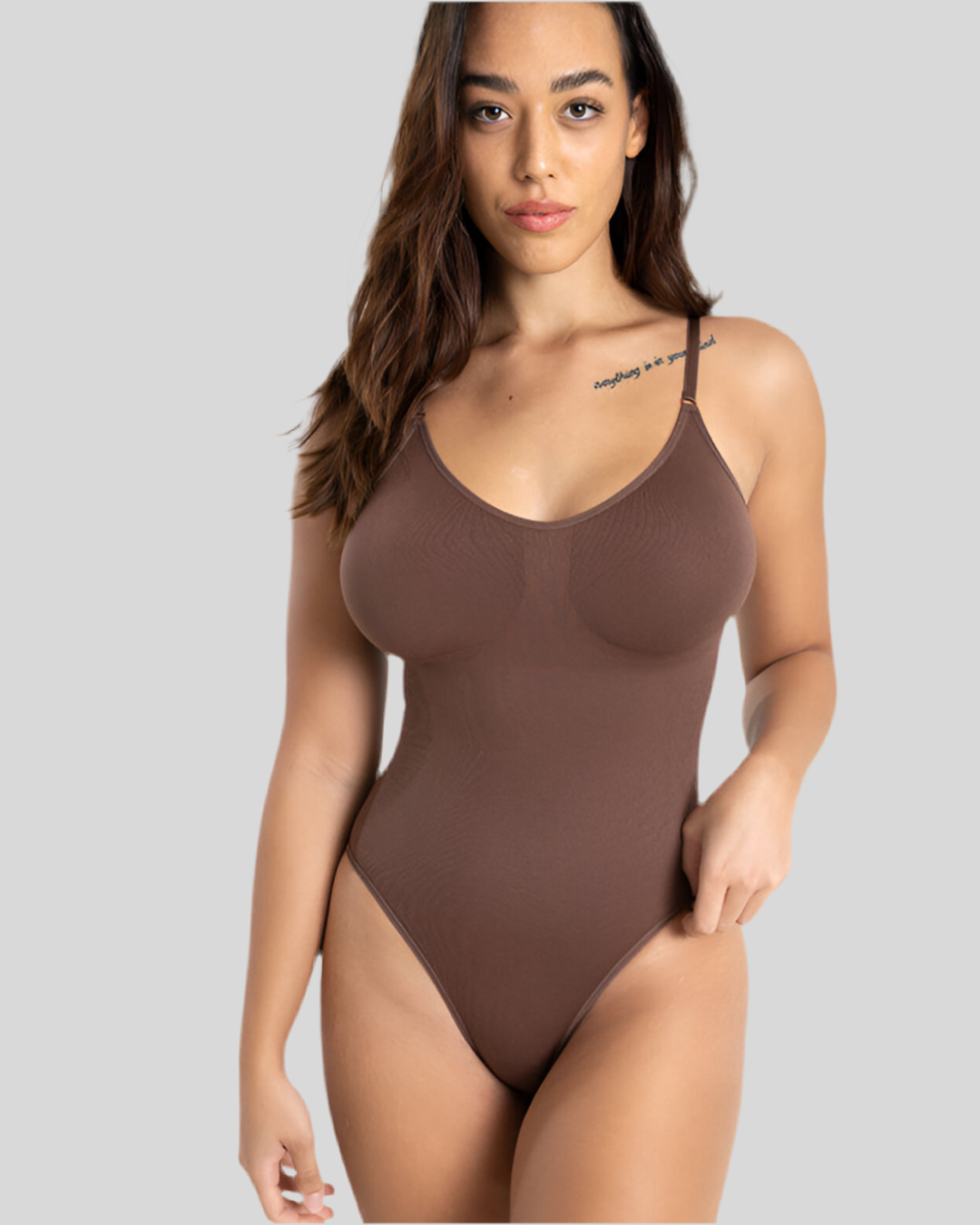 ReshapeIt Panty Bodysuit – Po-Lifting & Taillenformung (Braun)