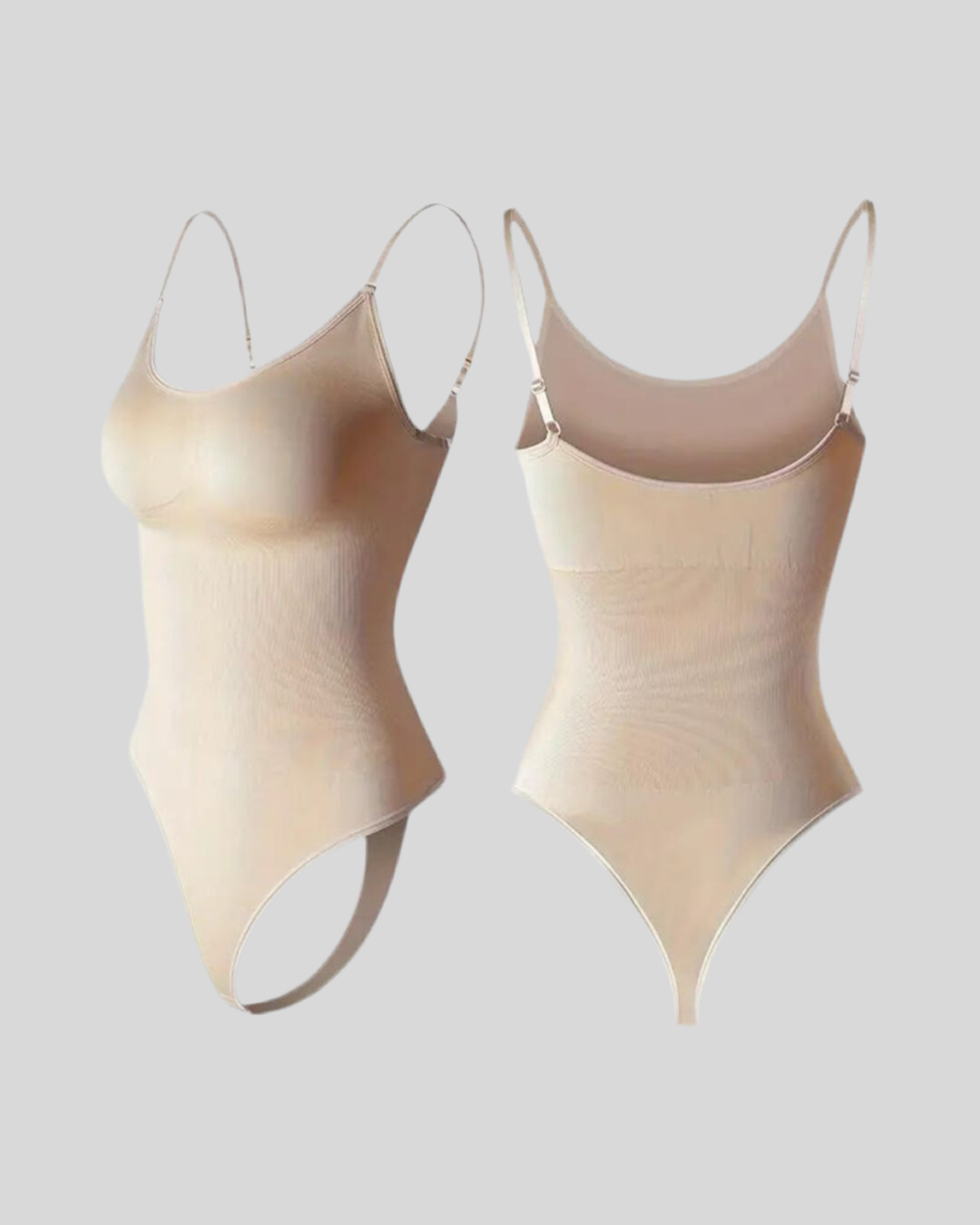 ReshapeIt Tanga Bodysuit Invisible – Nahtlos & Zweite-Haut-Effekt (Beige)
