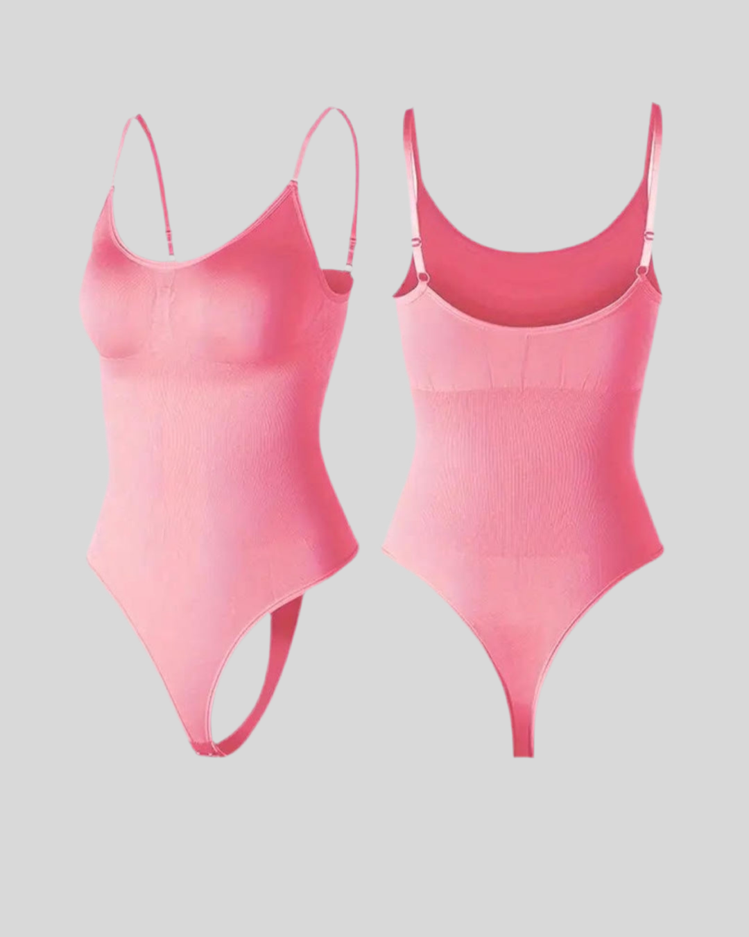 ReshapeIt Tanga Bodysuit Sanfte Kompression – Weich & Formend (Hot Pink)