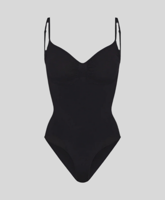 ReshapeIt™ Bodysuit Shapewear – Perfekte Passform für Taille und Bauch (Schwarz)