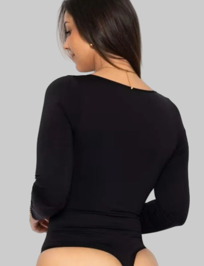 ReshapeIt™ Shapewear Langarm Body Damen – Bauch & Taille
