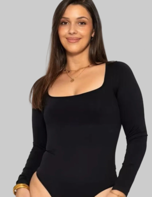 ReshapeIt™ Shapewear Langarm Body Damen – Bauch & Taille