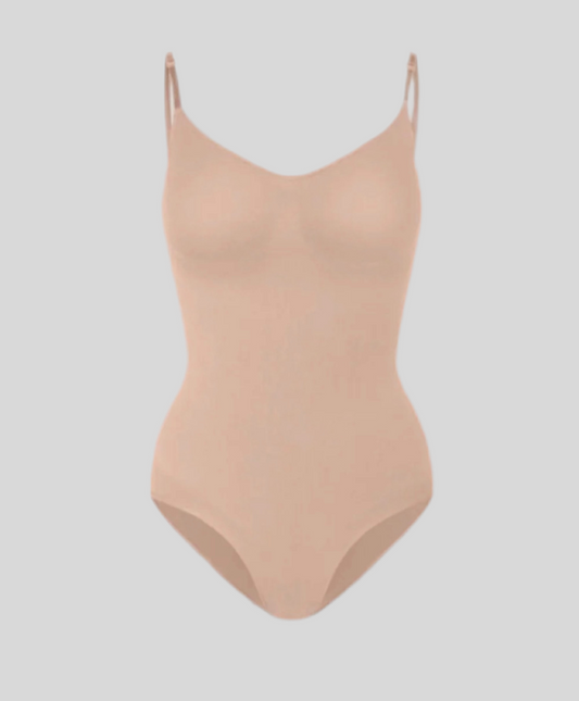 ReshapeIt™ Bodysuit Shapewear – Po-Lifting & Flacher Bauch (Beige)