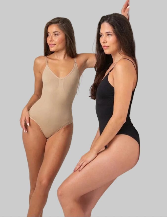 ReshapeIt™ Shapewear Damen 2er-Pack – Schwarz & Beige