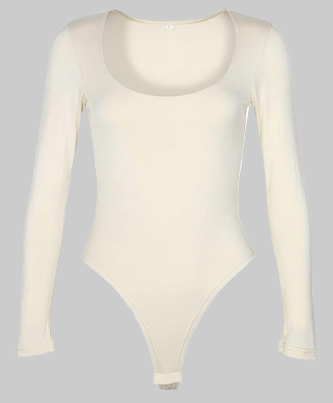 ReshapeIt™ Bodysuit Long Sleeve – Perfekte Passform für Taille und Bauch (Elfenbeinweiß)