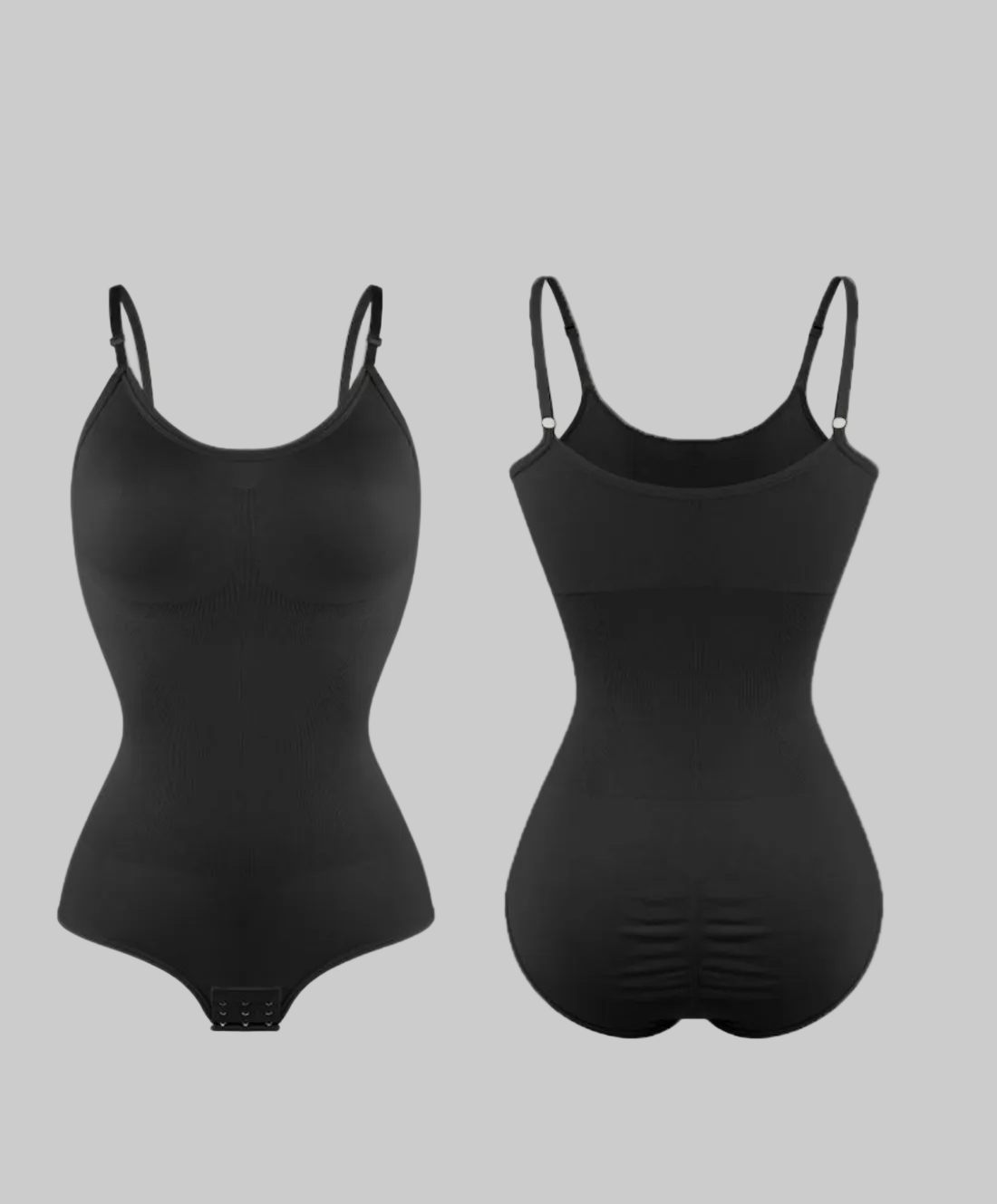 Shapewear Body Schwarz Kompressionsbereich - Bauch und Taille