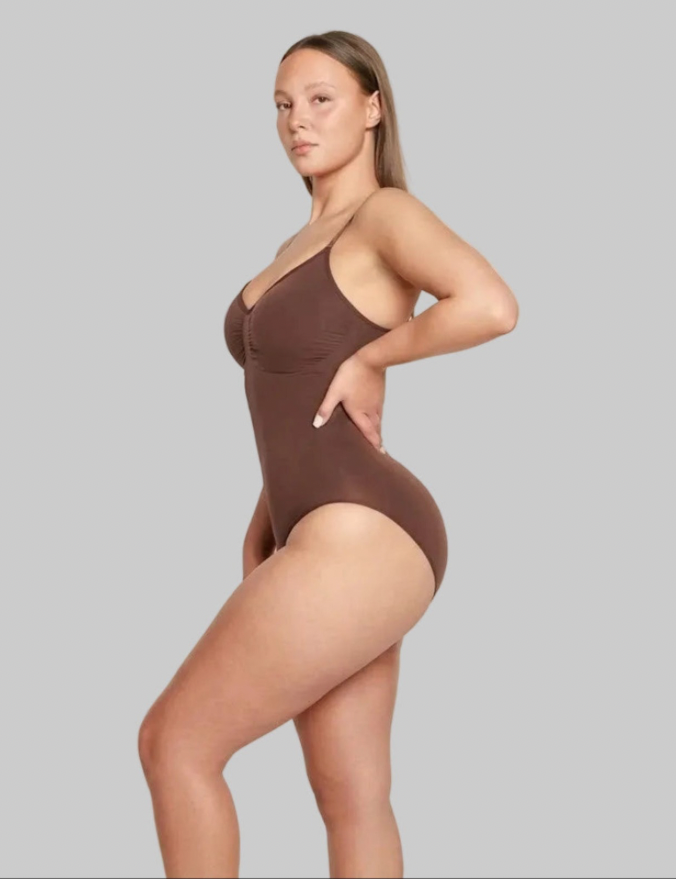 Shapewear Body Panty Damen – Seitenansicht mit Po-Effekt ✅