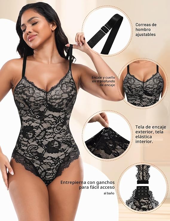 ReshapeIt™ Shapewear Body Verführerische Spitze