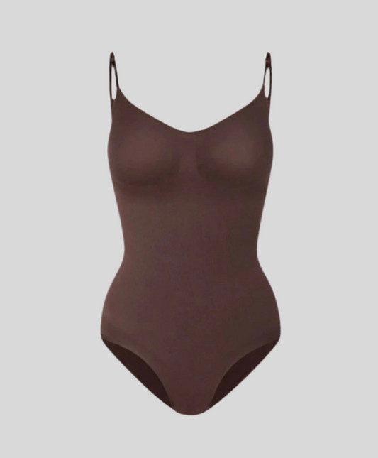 ReshapeIt™ Bodysuit Shapewear – Bauch weg & Po-Lift (Braun)
