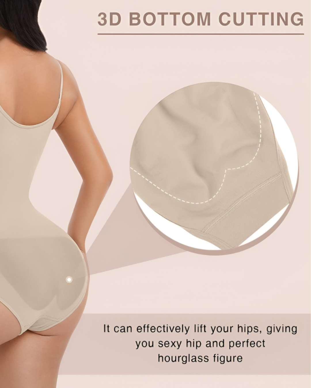 ReshapeIt Panty Bodysuit – Po-Lifting & Flacher Bauch (Beige)