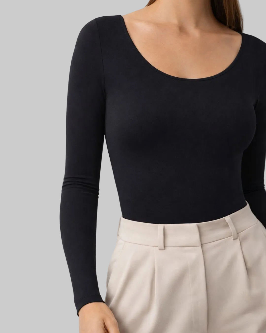 ReshapeIt™ Shapewear Body 2er-Pack Schwarz – Langarm + Kurz | Bauchweg & Figurformend | ReshapeIt™