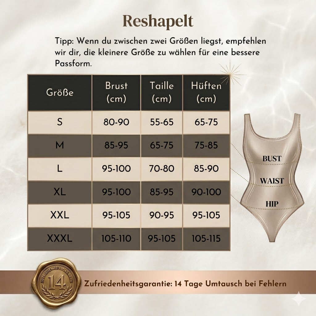 ReshapeIt™ Shapewear 2er-Pack – Schwarz & Beige